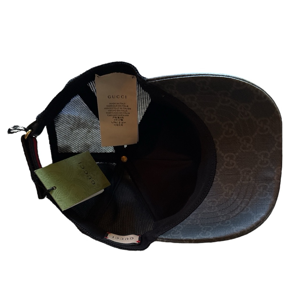 Gucci Black and Red Snake Cap - Picture 6 of 6